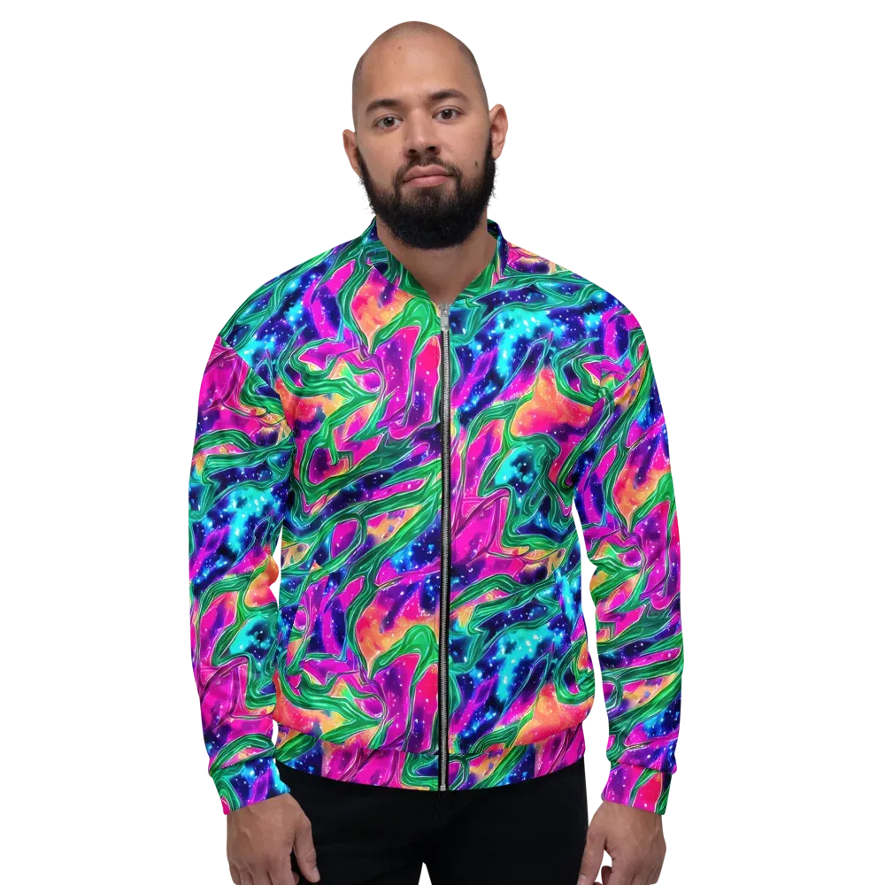 Hypercolor Oasis on Bomber Jacket — Front