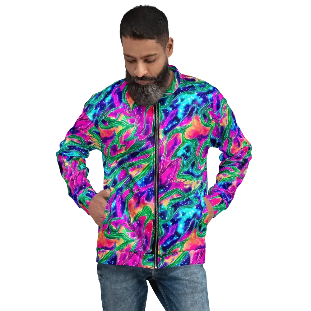 Hypercolor Oasis on Bomber Jacket — Front