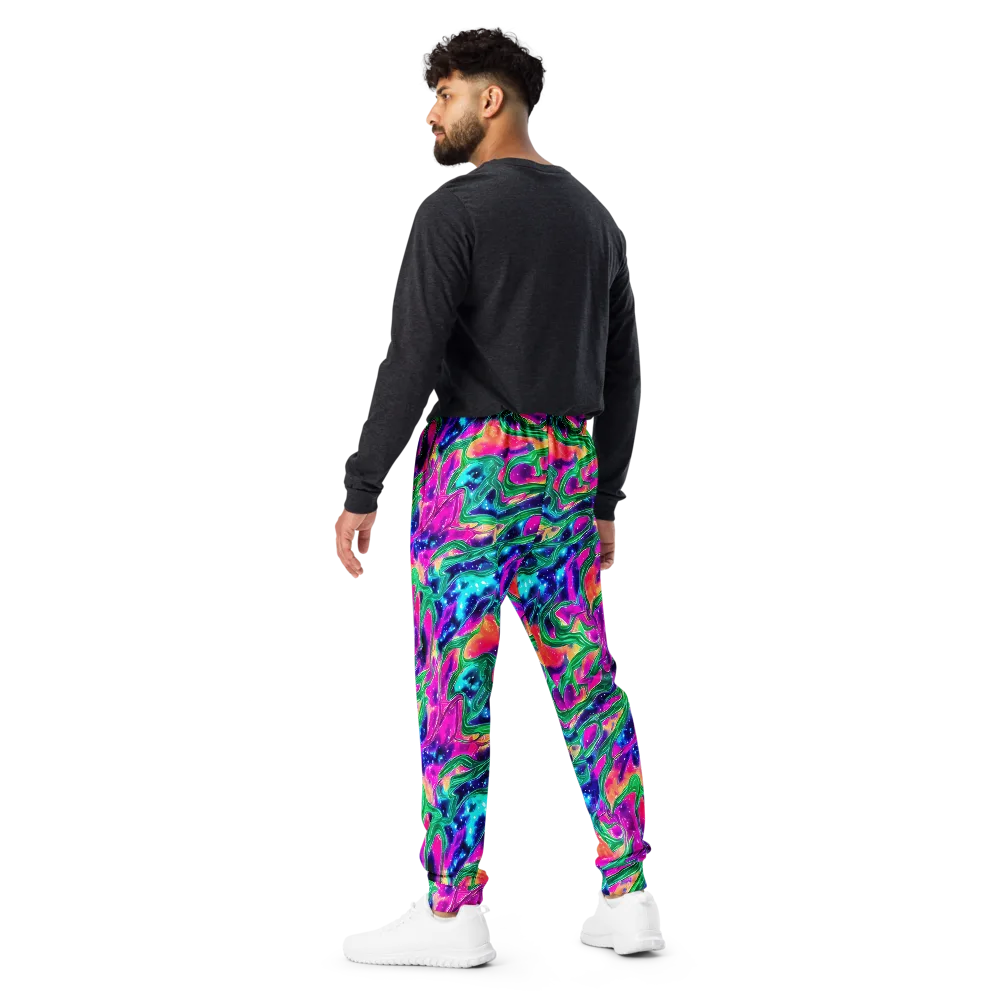 Hypercolor Oasis on Men's Joggers — Back