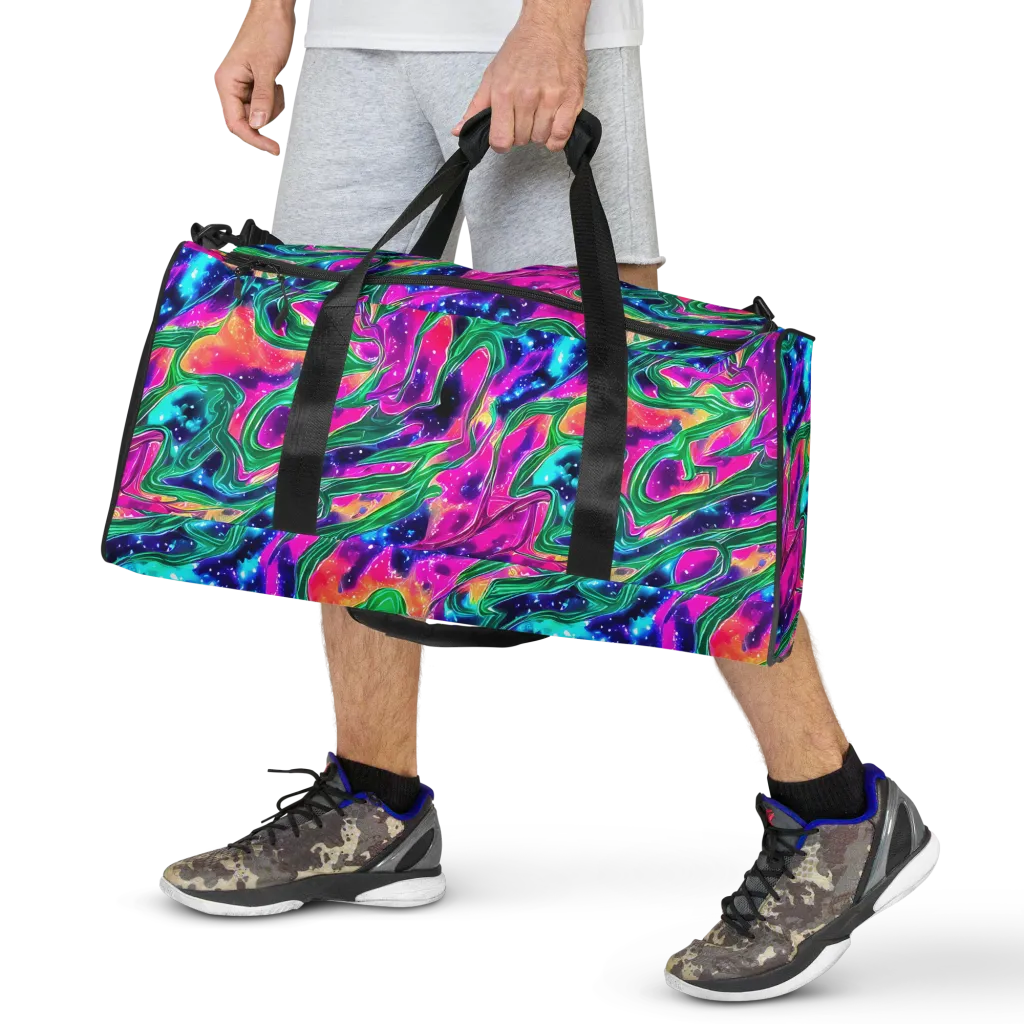 Hypercolor Oasis on Duffle Bag — Front