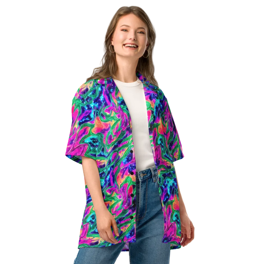 Hypercolor Oasis on Button Shirt — Front