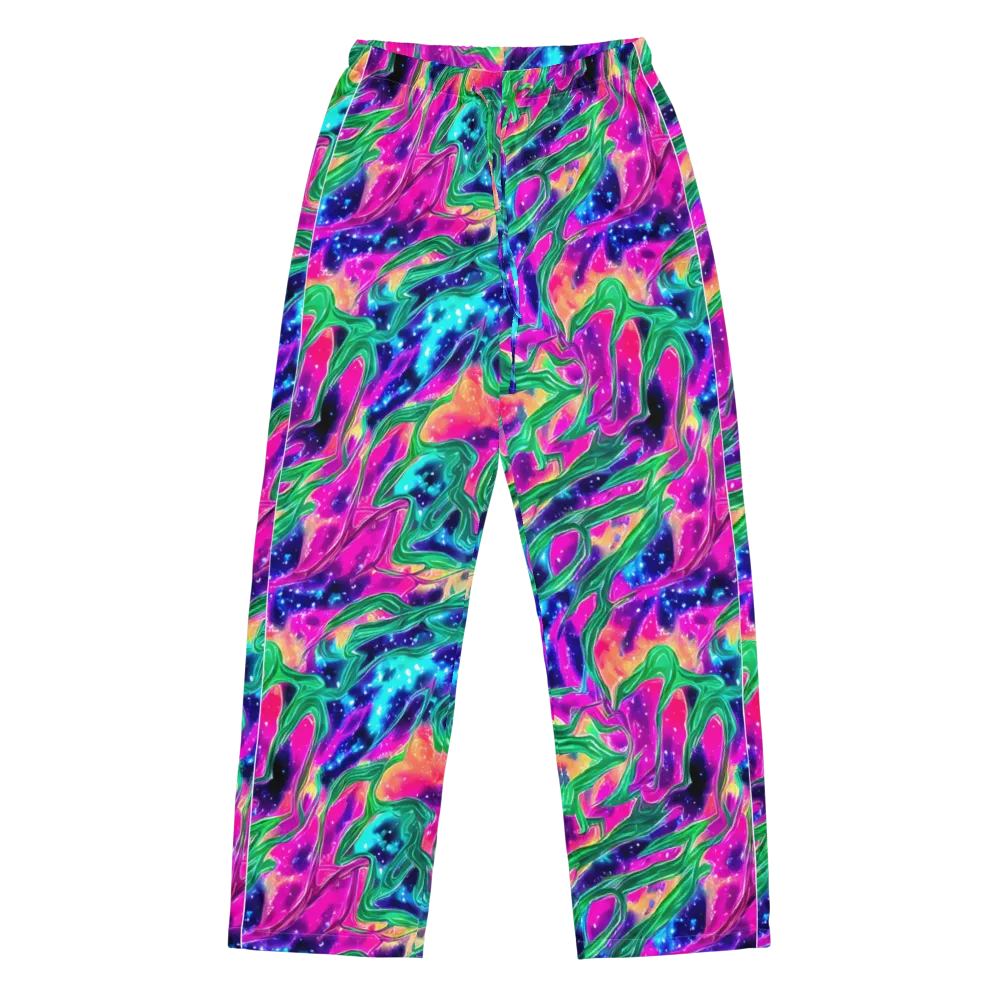 Hypercolor Oasis on Women's Pajama Pants — Front