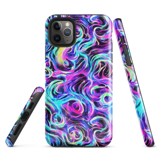 Digital Kaleidoscope on a Tough Case for iPhone®