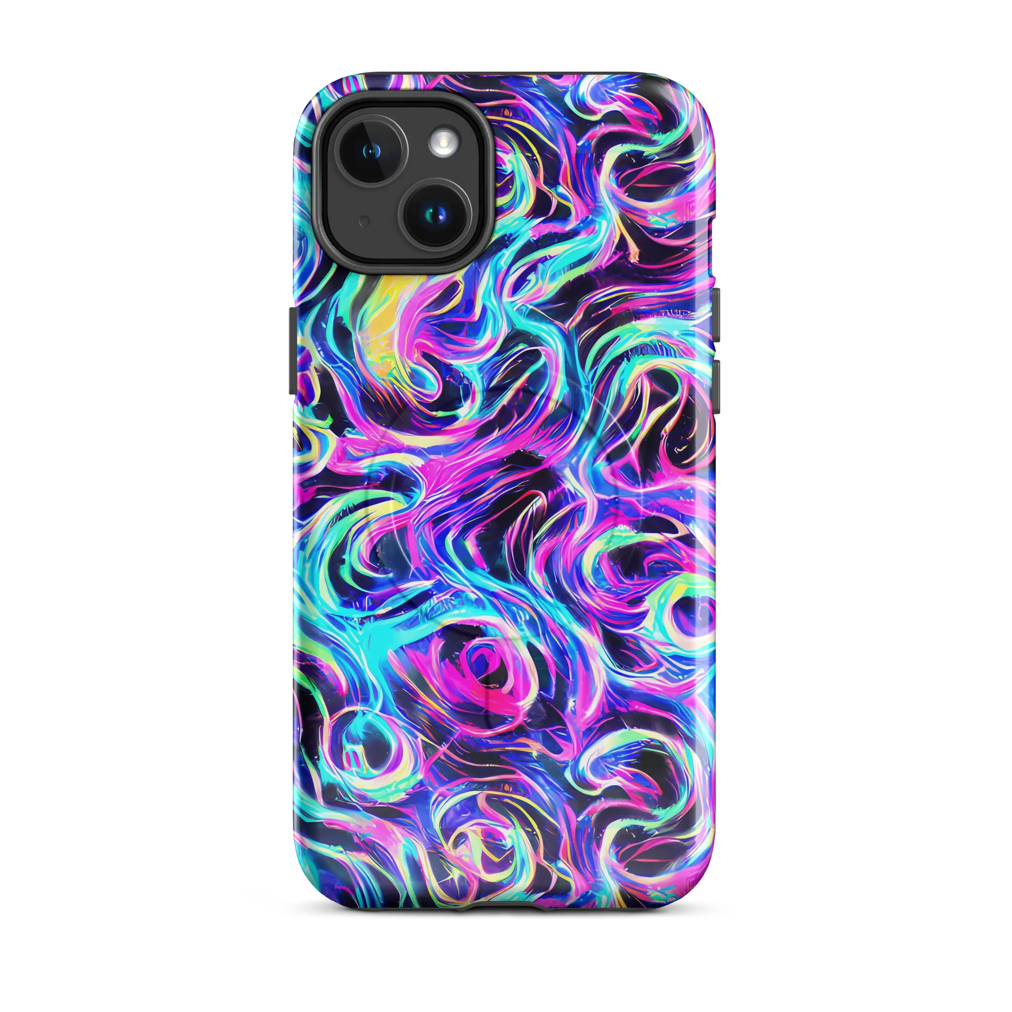 Digital Kaleidoscope on MagSafe Tough Case for iPhone® — Front