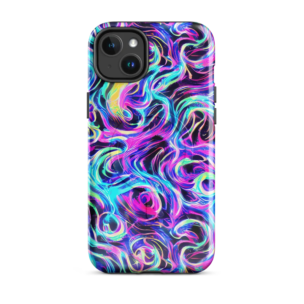 Digital Kaleidoscope on MagSafe Tough Case for iPhone® — Front