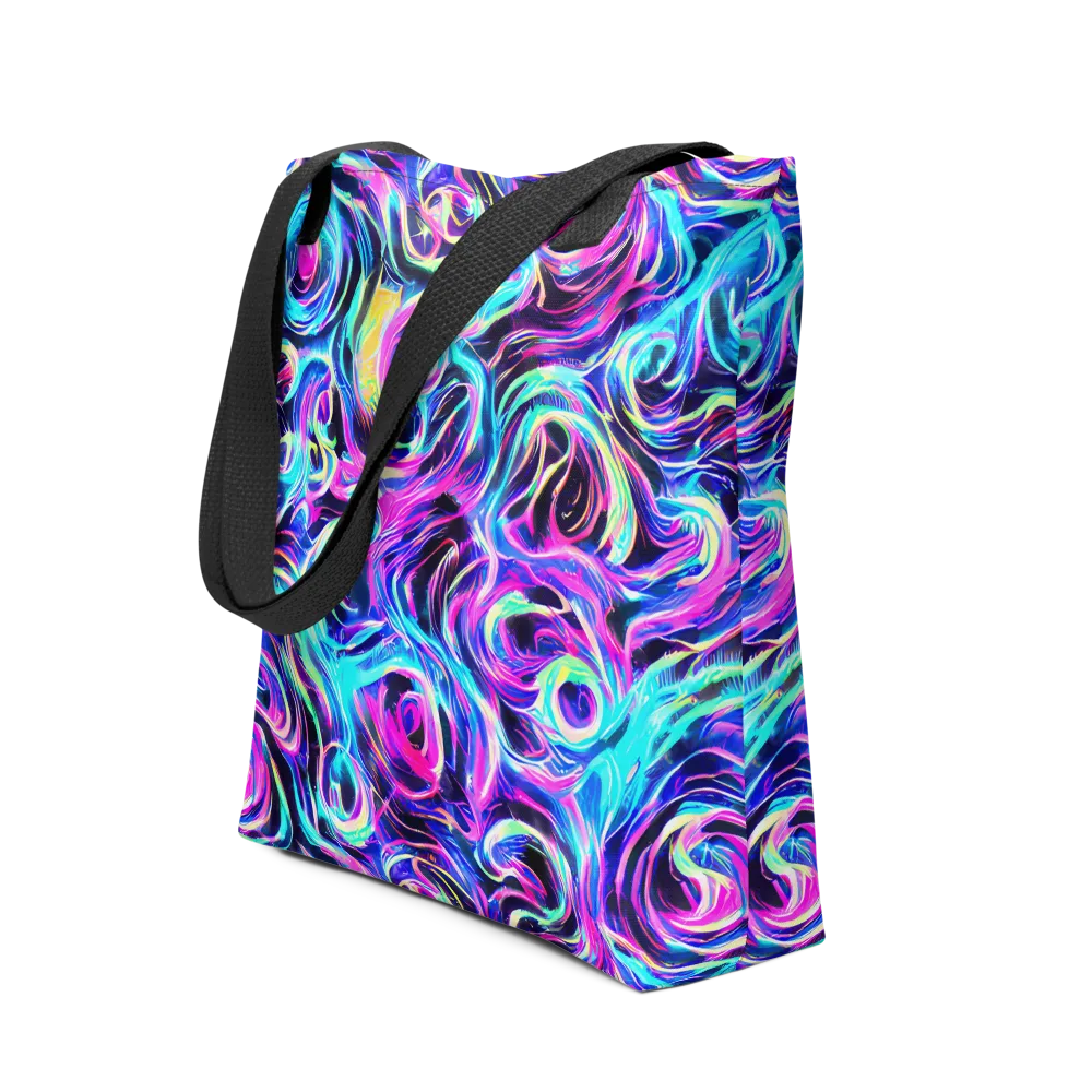 Digital Kaleidoscope on Tote Bag — Front