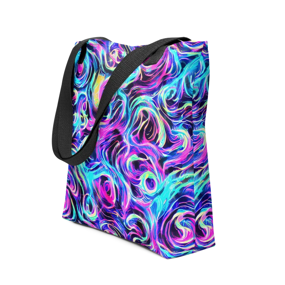 Digital Kaleidoscope on Tote Bag — Front