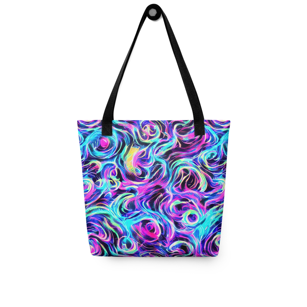 Digital Kaleidoscope on Tote Bag — Front
