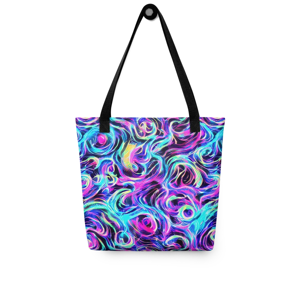 Digital Kaleidoscope on Tote Bag — Front