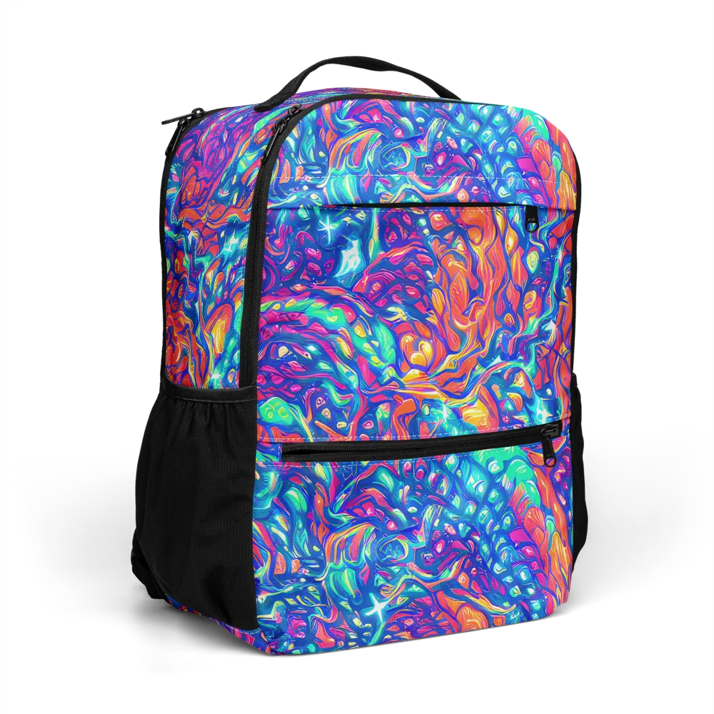 Fluorescent Riptide on Utility Backpack — Right Front