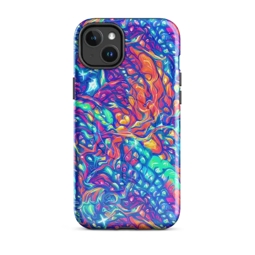 Fluorescent Riptide on a MagSafe Tough Case for iPhone®
