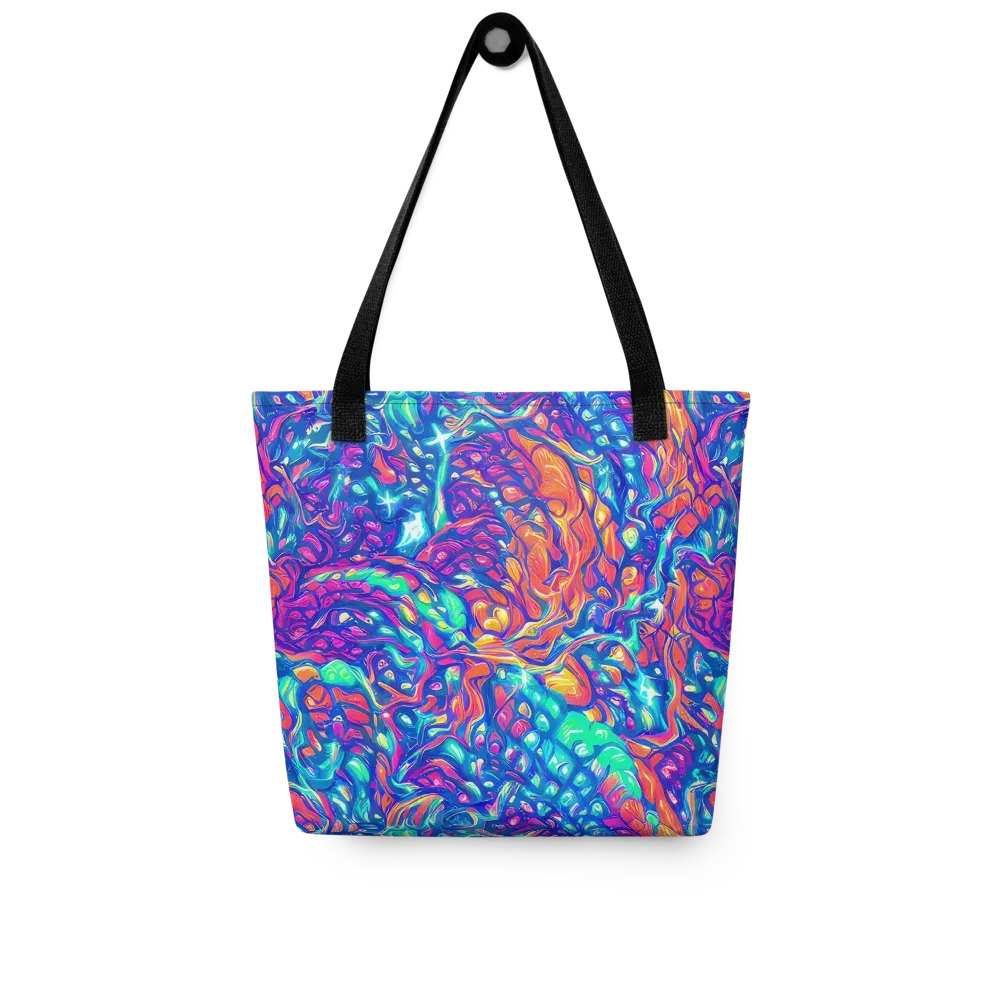 Fluorescent Riptide on Tote Bag — Front