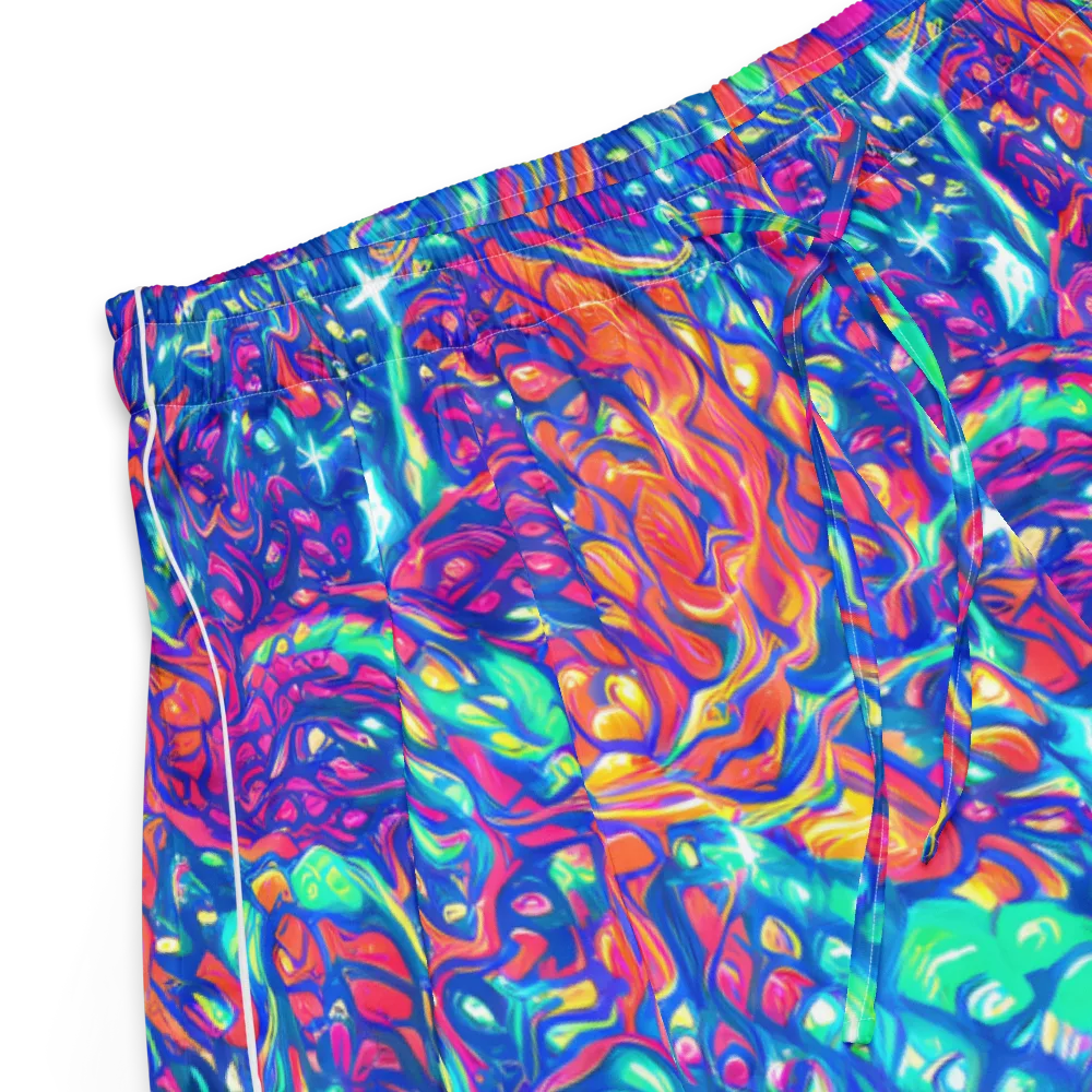 Fluorescent Riptide on Women's Pajama Shorts — Product details
