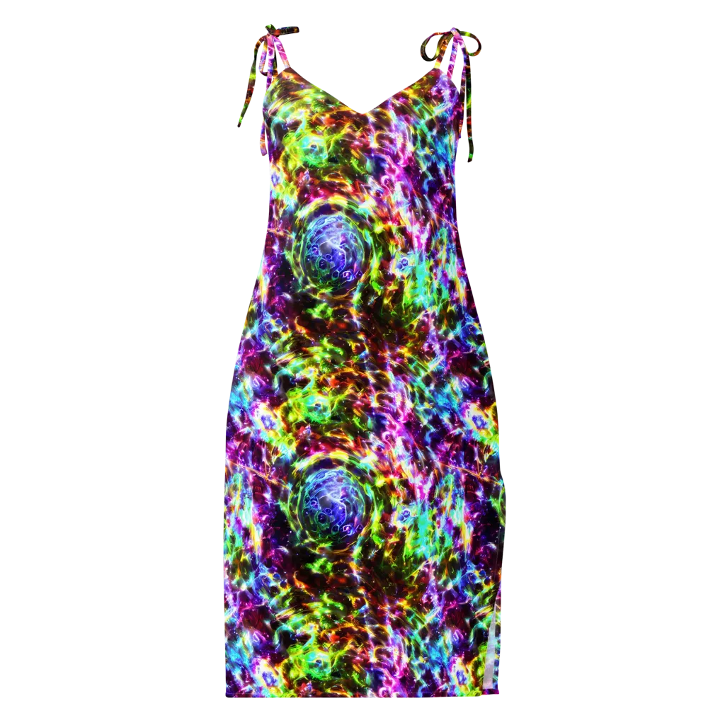 Galaxy Afterglow on Slip Dress — Front