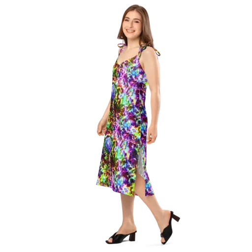 Galaxy Afterglow on a Slip Dress