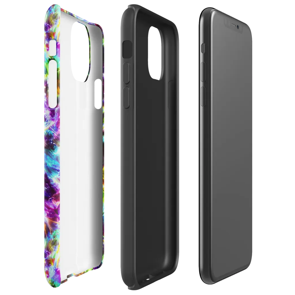 Galaxy Afterglow on Tough Case for iPhone® — Right