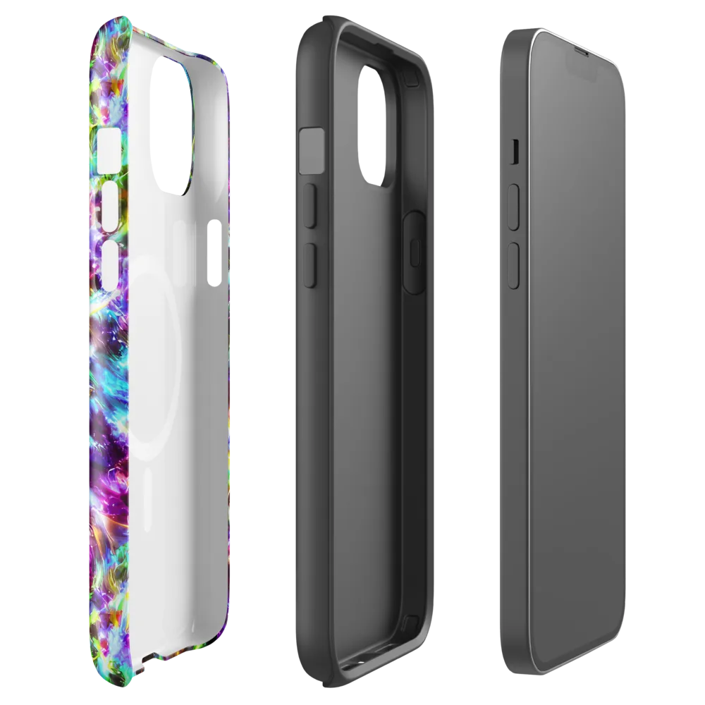 Galaxy Afterglow on MagSafe Tough Case for iPhone® — Front