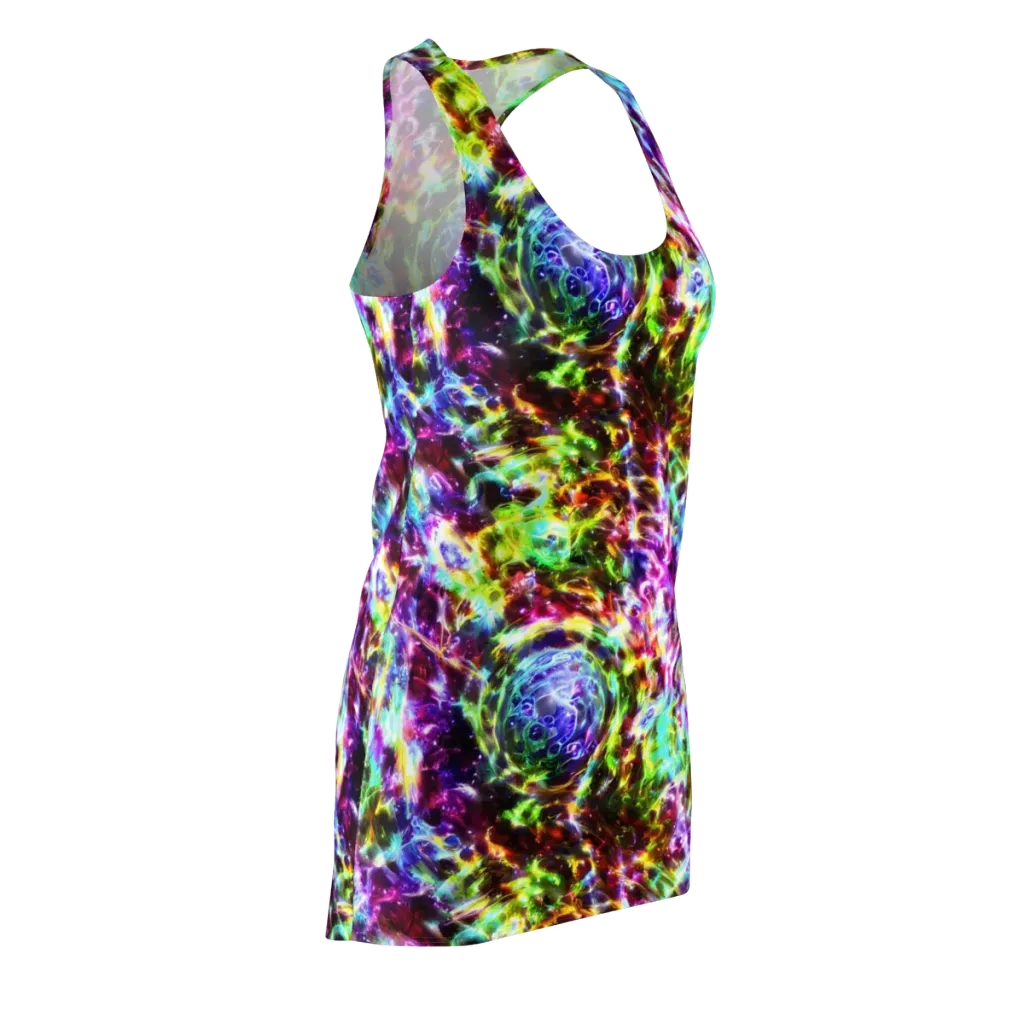 Galaxy Afterglow on Racerback Dress — Front Side