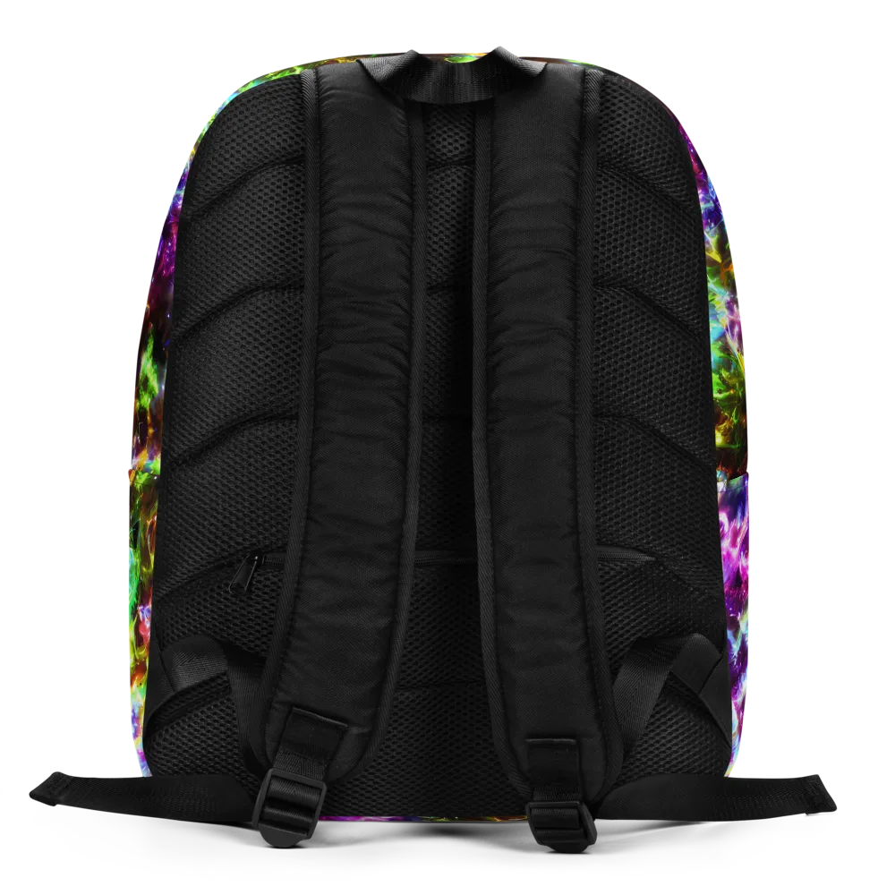 Galaxy Afterglow on Minimalist Backpack — Back