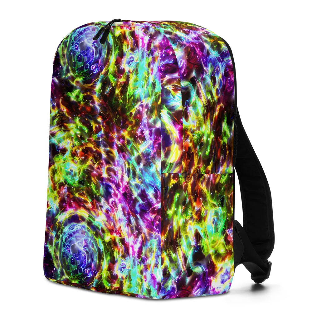 Galaxy Afterglow on Minimalist Backpack — Left
