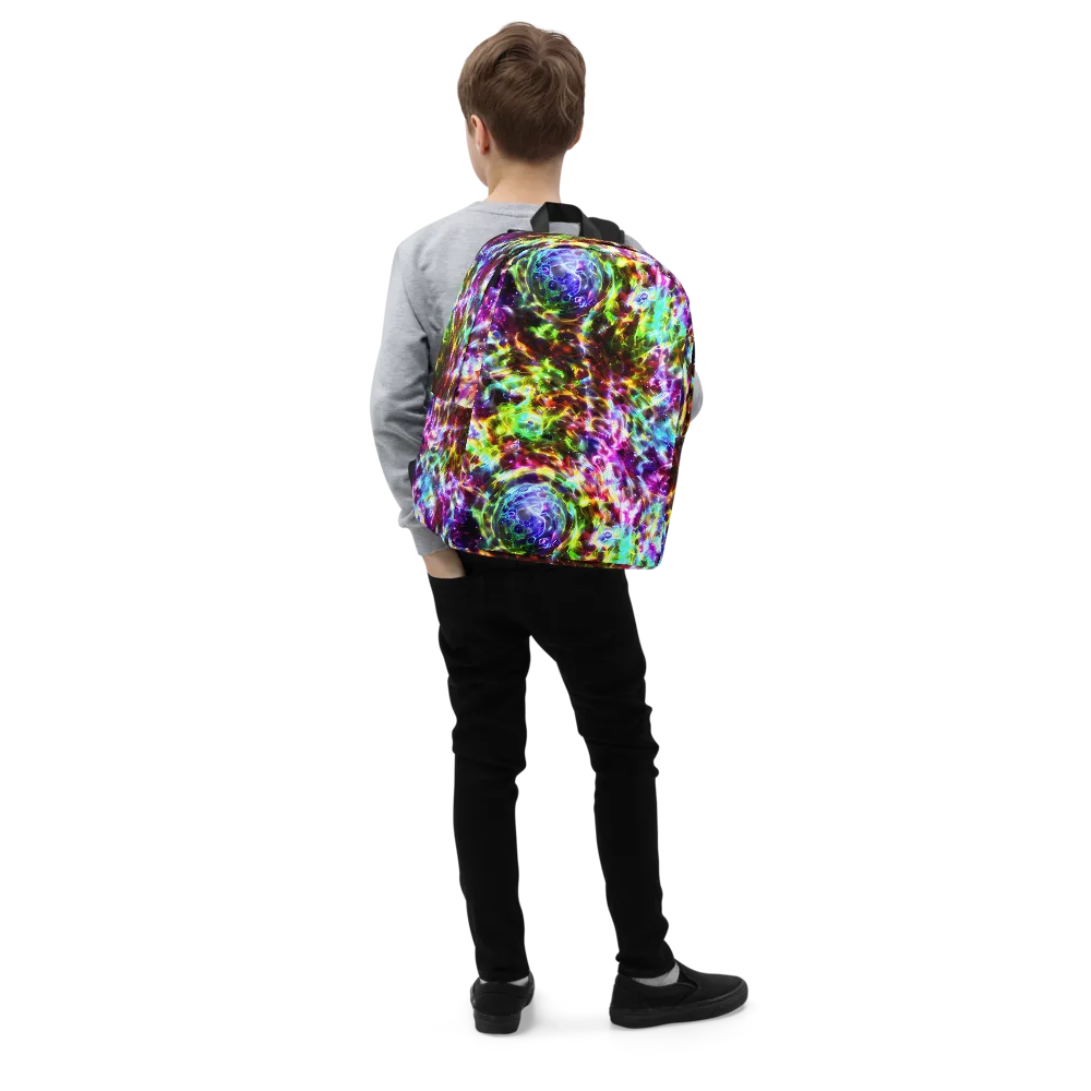 Galaxy Afterglow on Minimalist Backpack — Right Front