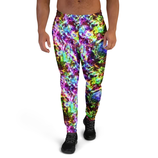 Galaxy Afterglow on a Men's Joggers