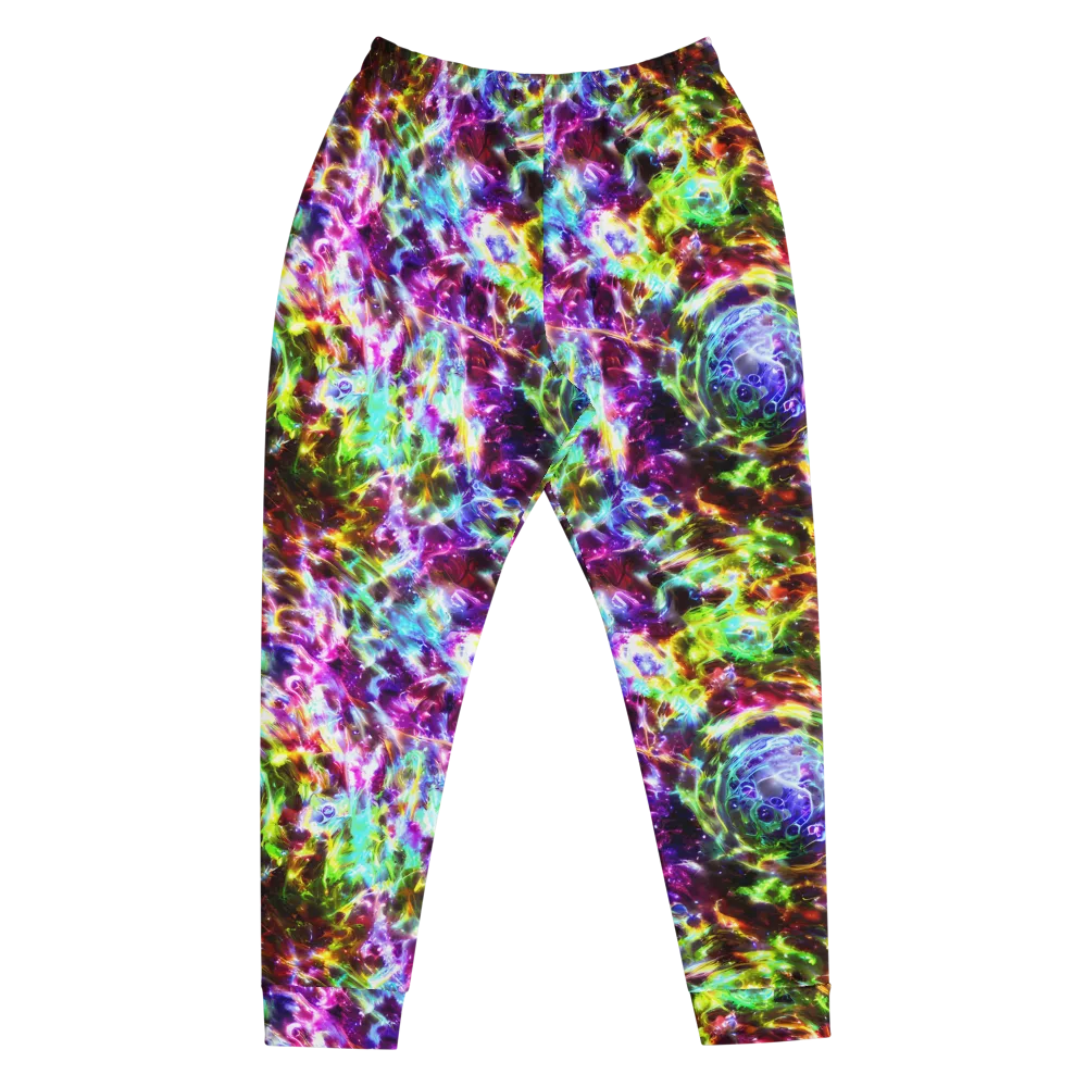 Galaxy Afterglow on Men's Joggers — Front