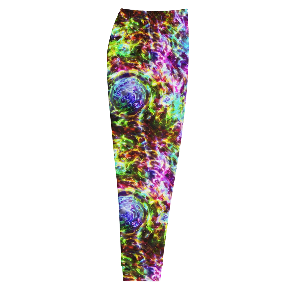 Galaxy Afterglow on Men's Joggers — Right