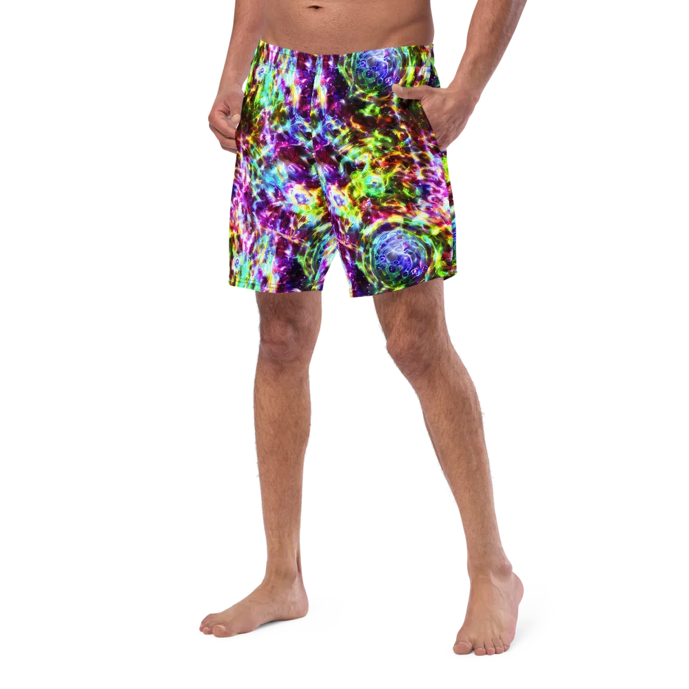 Galaxy Afterglow on Swim Trunks — Left Front