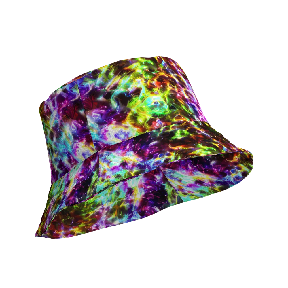 Galaxy Afterglow on Reversible Bucket Hat — Product details Outside