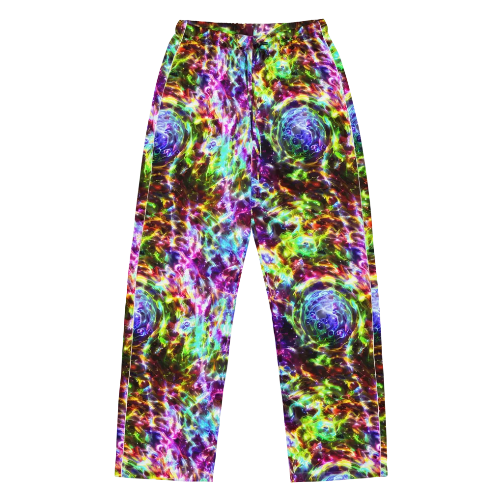 Galaxy Afterglow on Women's Pajama Pants — Front