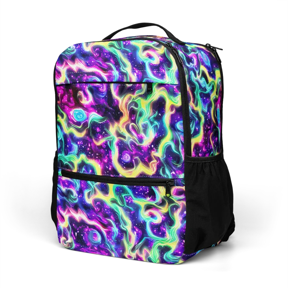 Radiant Warp on Utility Backpack — Left Front