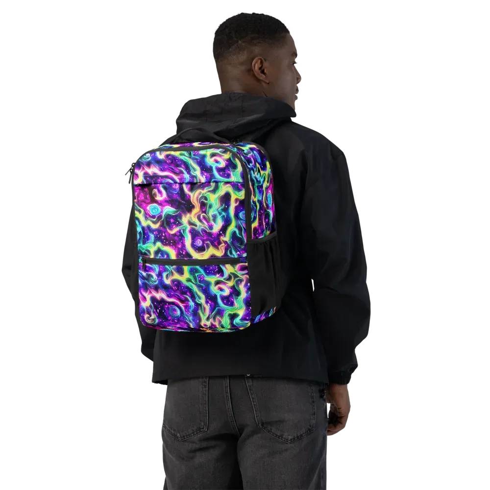 Radiant Warp on Utility Backpack — Back