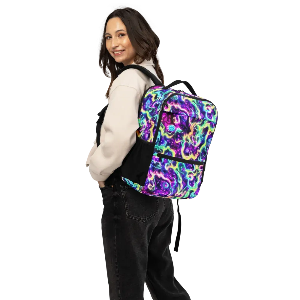 Radiant Warp on Utility Backpack — Back