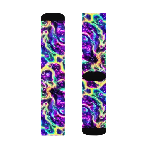 Radiant Warp on a Socks