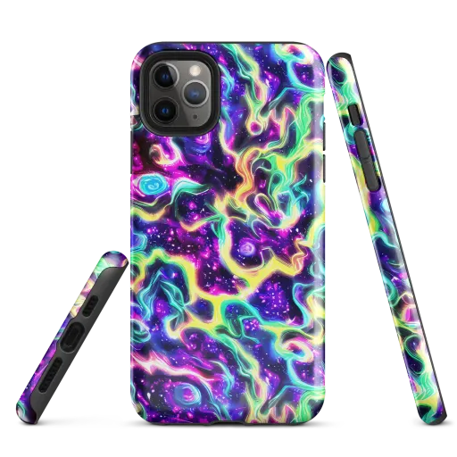 Radiant Warp on a Tough Case for iPhone®