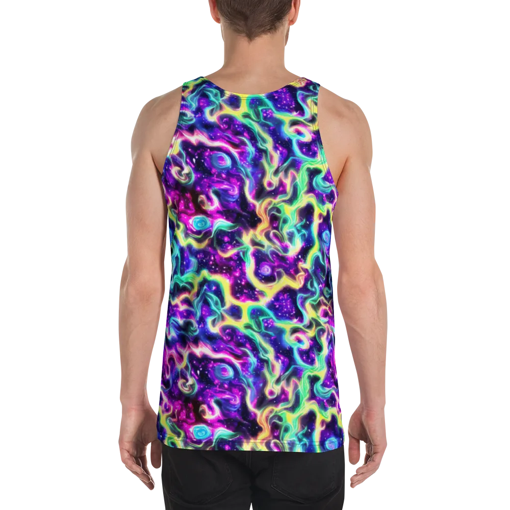 Radiant Warp on Men's Tank Top — Back
