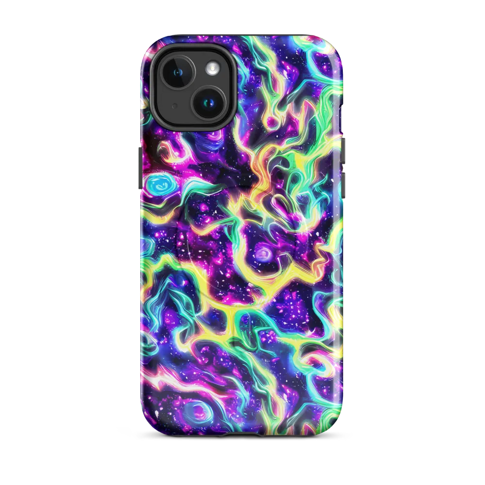 Radiant Warp on MagSafe Tough Case for iPhone® — Front