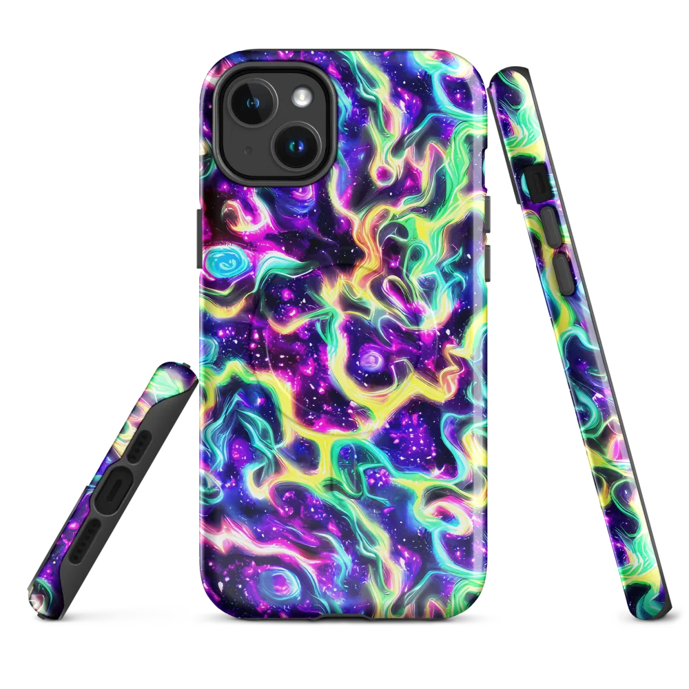 Radiant Warp on MagSafe Tough Case for iPhone® — Front