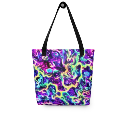 Radiant Warp on a Tote Bag