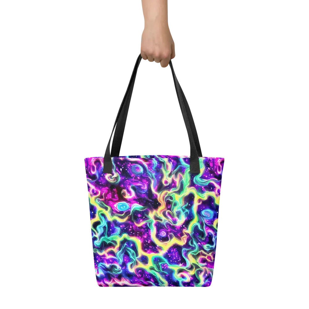 Radiant Warp on Tote Bag — Front