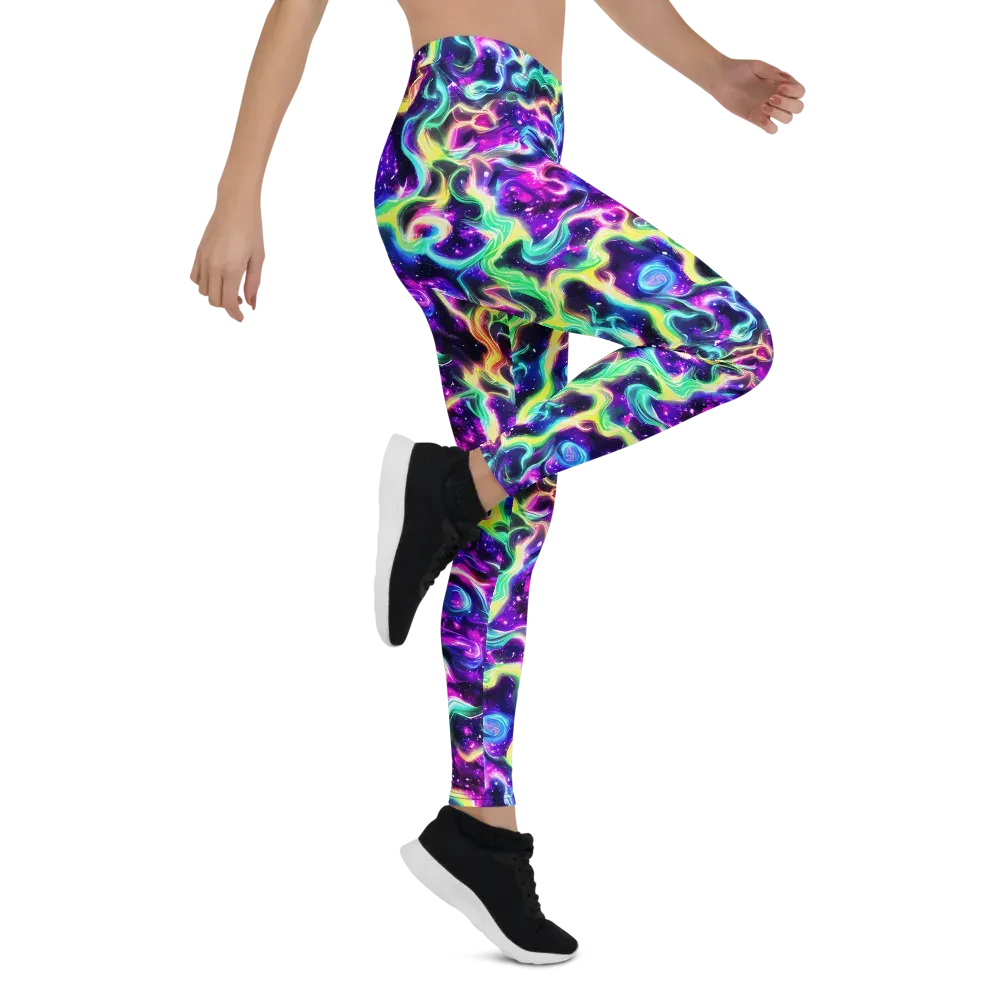 Radiant Warp on Leggings — Right