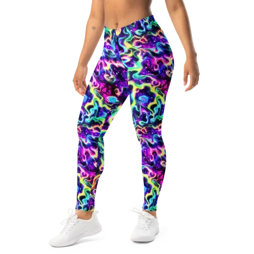 Radiant Warp on a Leggings