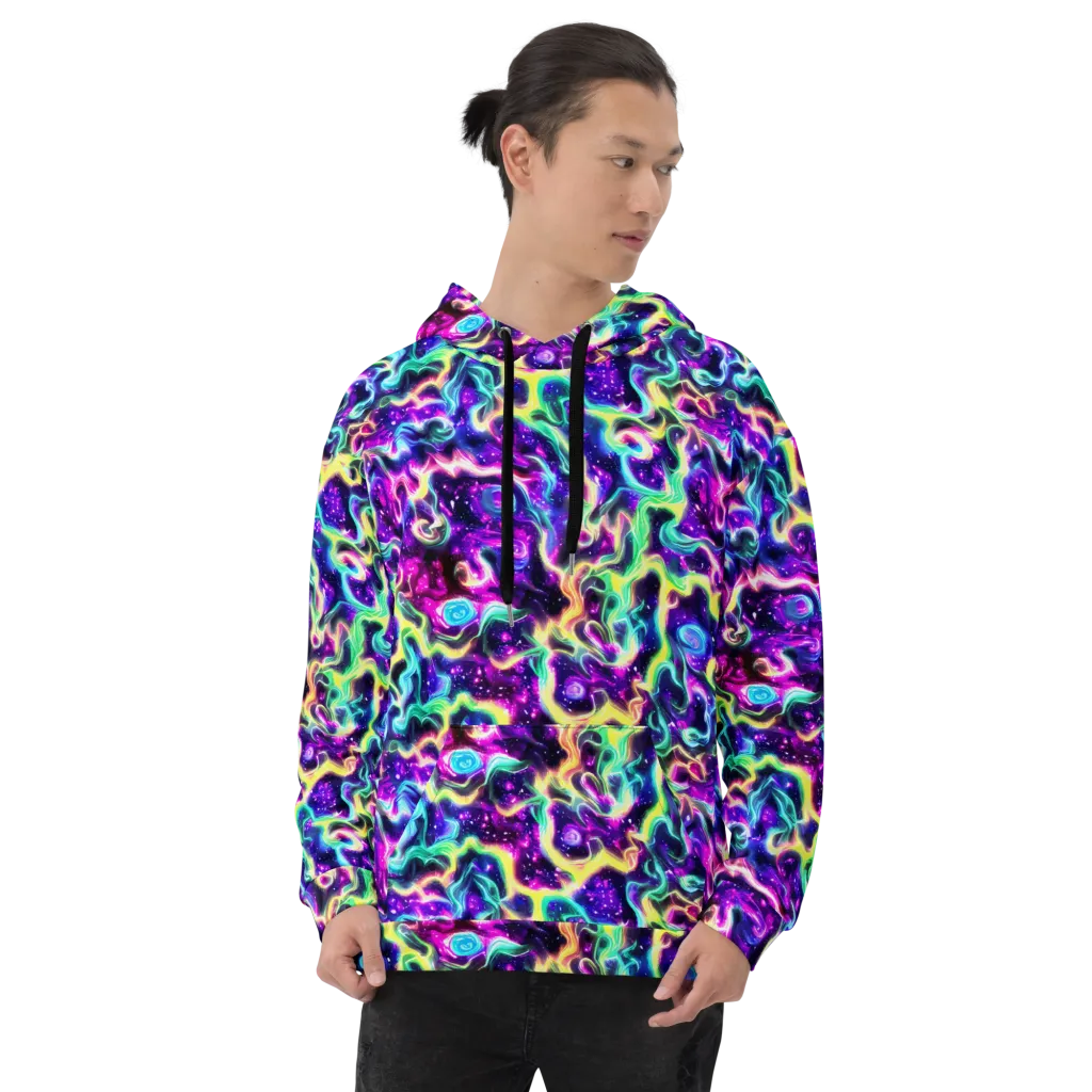 Radiant Warp on Hoodie — Front