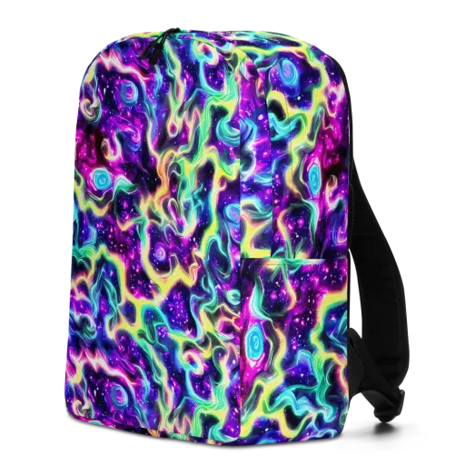 Radiant Warp on a Minimalist Backpack