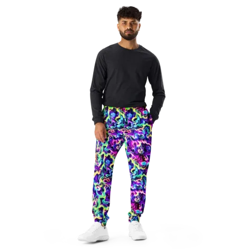 Radiant Warp on a Men's Joggers