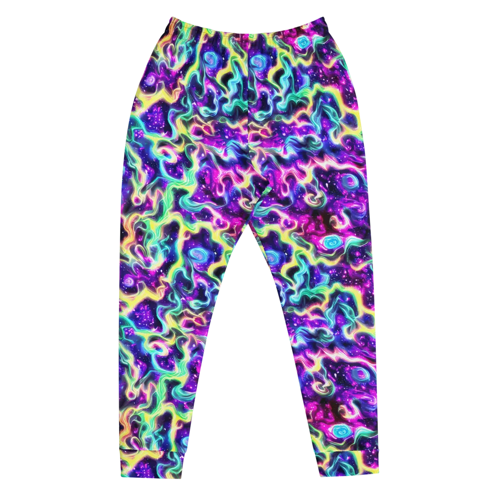 Radiant Warp on Men's Joggers — Front