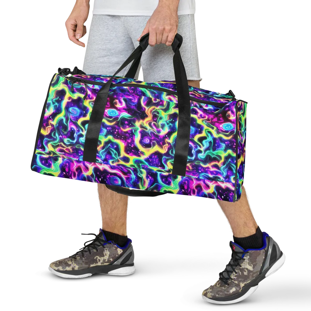 Radiant Warp on Duffle Bag — Front