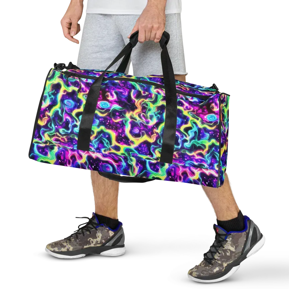 Radiant Warp on Duffle Bag — Front