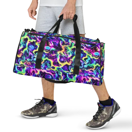 Radiant Warp on a Duffle Bag